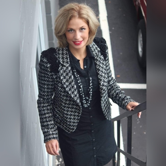 Co. MAXIME PARIS size T38 Veste Leonardo Great condition 80% polyester 20% wool - Picture 4 of 13